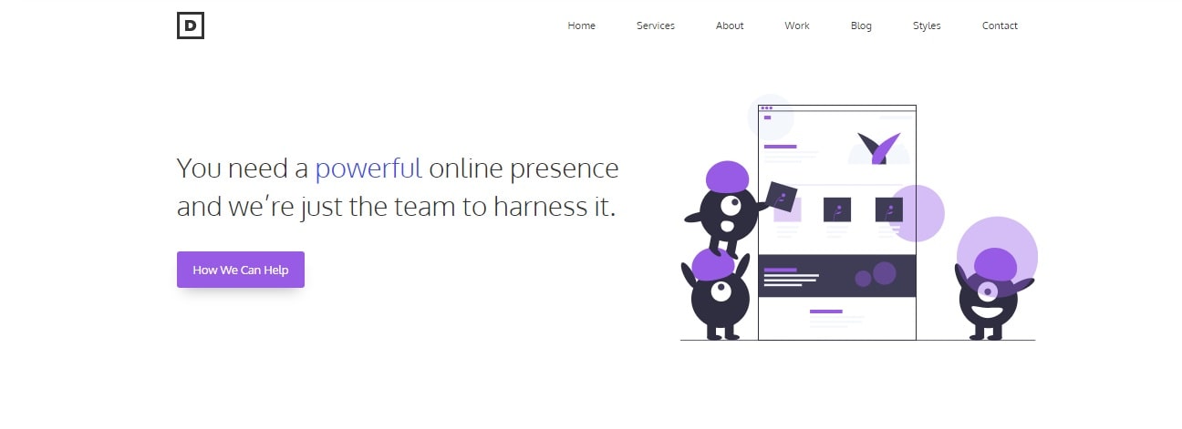 agency Site Template